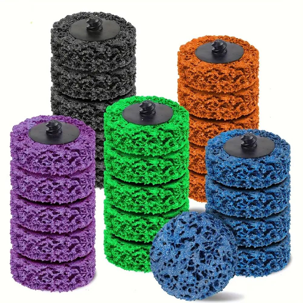 2" Grinding Discs - 21 Pcs, 5 Grits -10