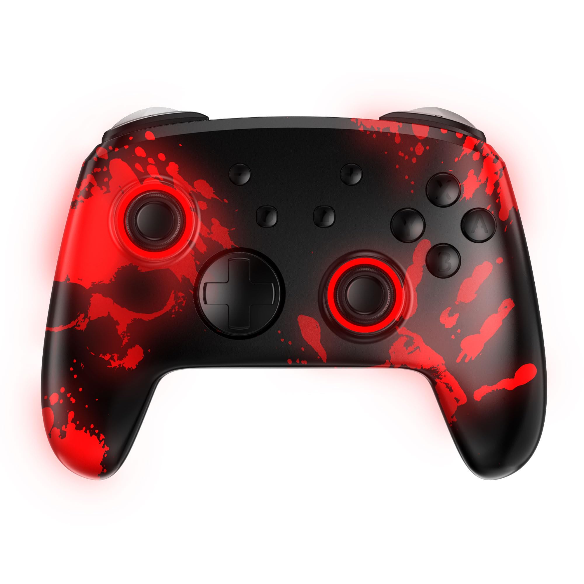 Freaks and Geeks - Wireless Bluetooth Controller for Nintendo Switch and PC Windows 10 - You died Style Horror