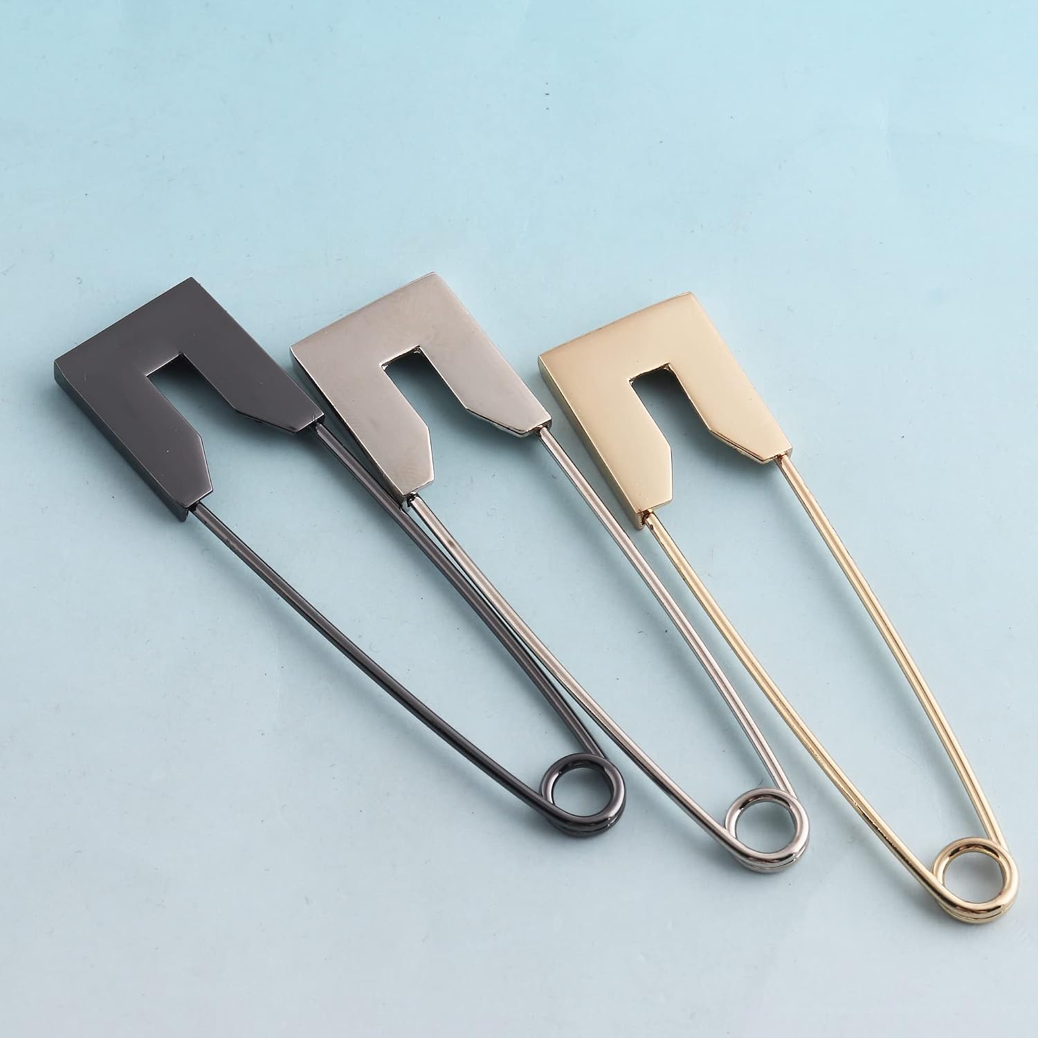 Large Safety pins， 5Pcs 80mm Silver Sewing Pins 80mm Shawl Pins Pins Flat Brooch Pins Laundry Pins Kilt Pin Back Blanket Pins
