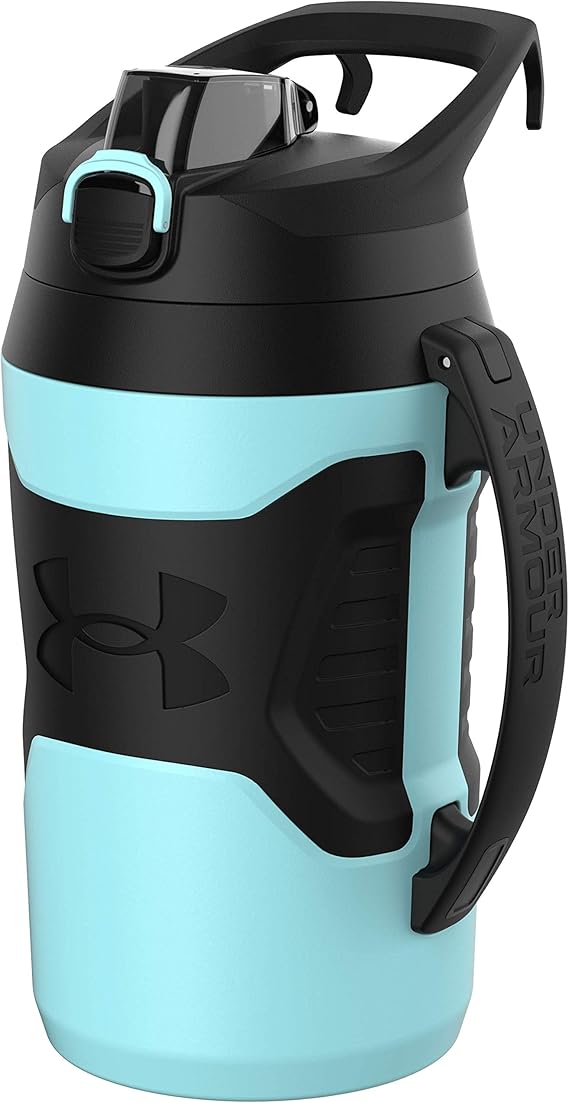 UNDER ARMOUR 64oz Playmaker Jug Breeze Blue, Sports Water Bottles Amazon Canada