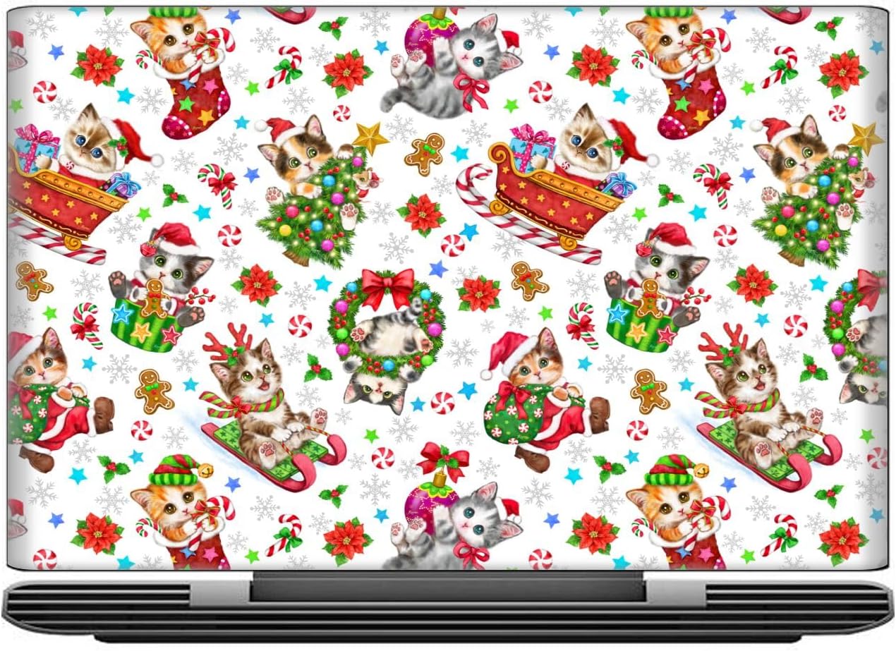 Head Case Designs Officially Licensed Kayomi Harai Christmas Kittens Pattern Magical Fantasy Vinyl Sticker Skin Decal Cover Compatible with Mi Notebook 14 (2020)