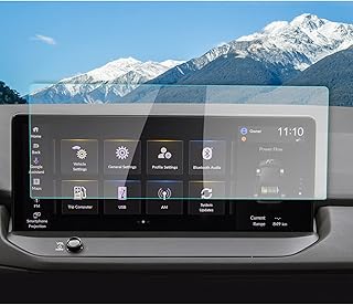 R RUIYA 2023 Honda Accord Screen Protector for 2023 Honda Accord 12.3-Inch Color Touch-Screen for 2023 Honda Accord Hybrid Sport/ EX-L/ Sport-L/ Touring HD Clear Tempered Glass for 2023 Honda Accord Accessories (12.3-In Glass Screen)