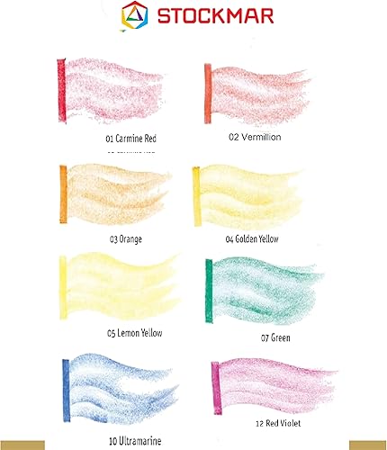 Miniatura 3 de Stockmar Juego de 8 lápices de cera de abejas, no tóxicos, seguros, naturales gigantes para niños pequeños, niños, adolescentes y adultos, Waldorf