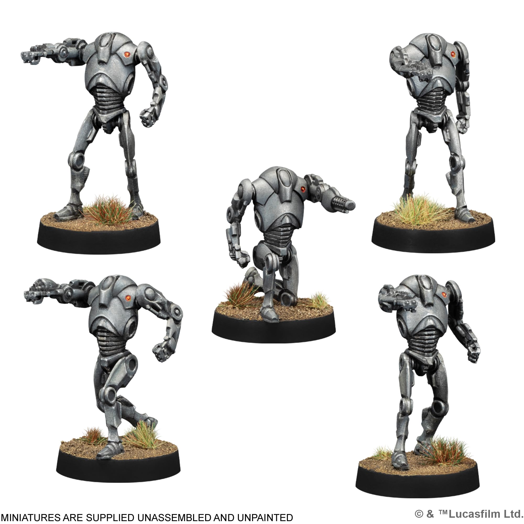 Atomic Mass Games Star Wars Legion B2 Super Battle Droids rozszerzenie dla 2 graczy od 14 lat 120-180 minut