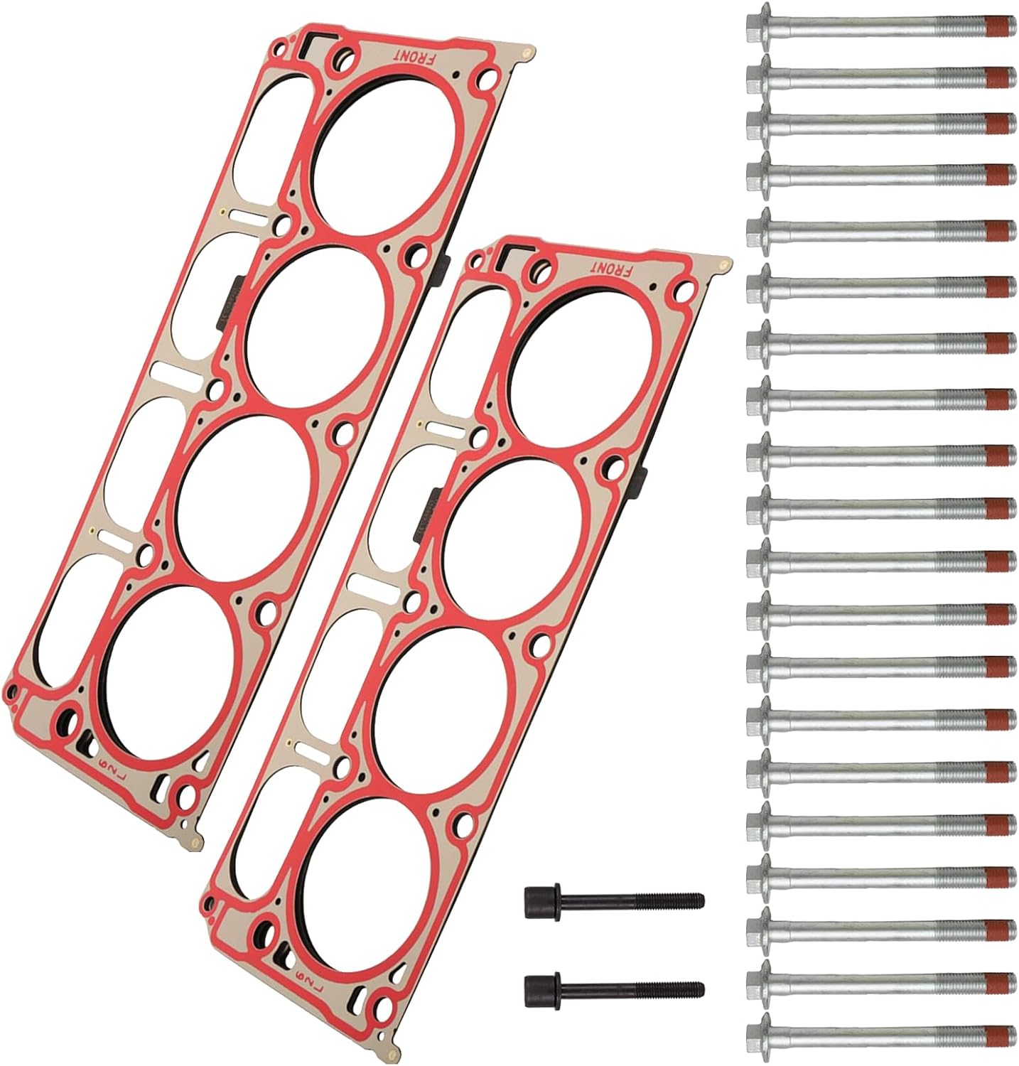 12688943 Head Gasket with Head Bolts Set for Chevrolet Camaro Corvette Silverado 1500 Suburban Tahoe,for GMC Sierra 1500 Yukon XL Cadillac Escalade 6.2L LT1 LT L86 L87 L94 2014-2021 26749PT