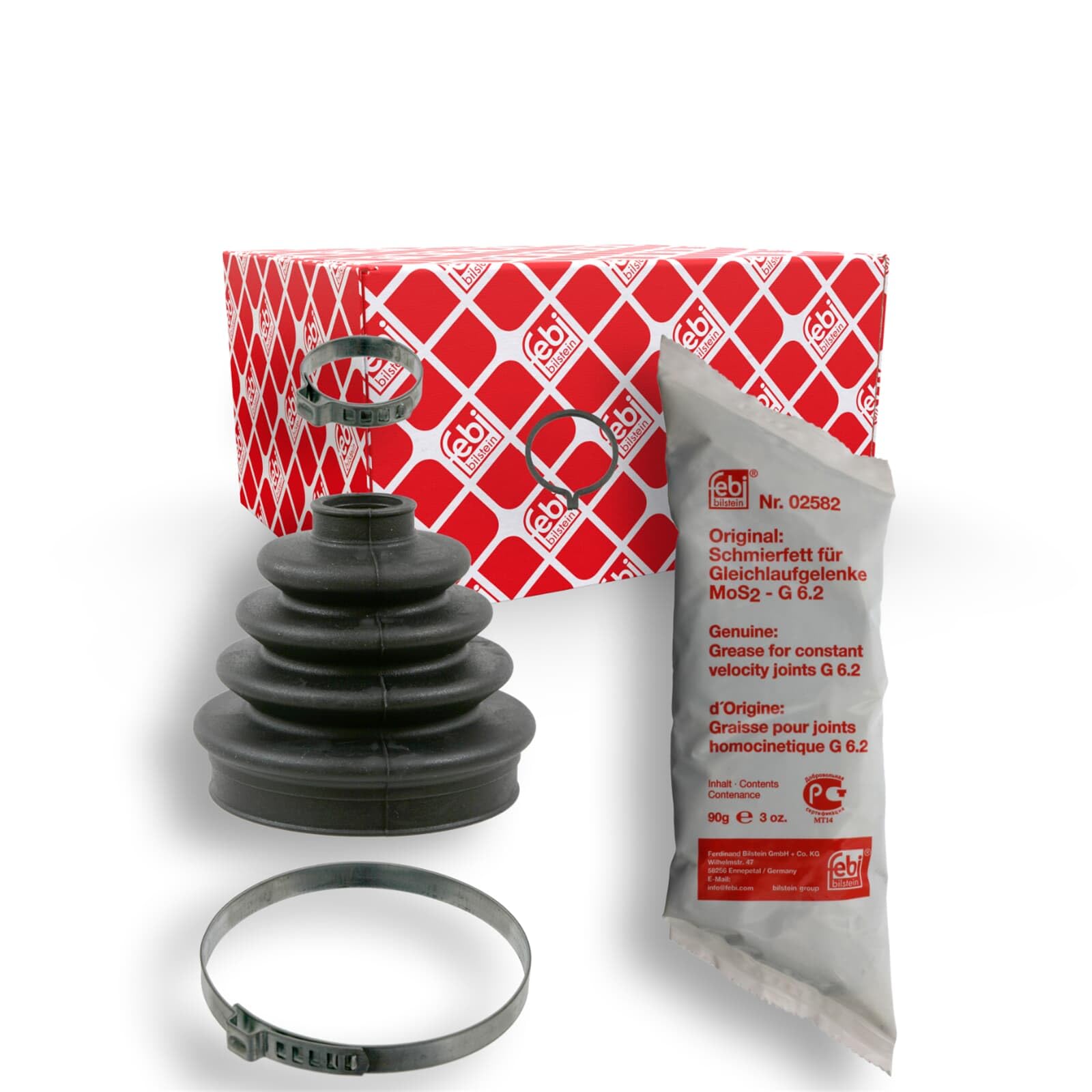 febi bilstein 07873 CV Boot Kit, pack of one