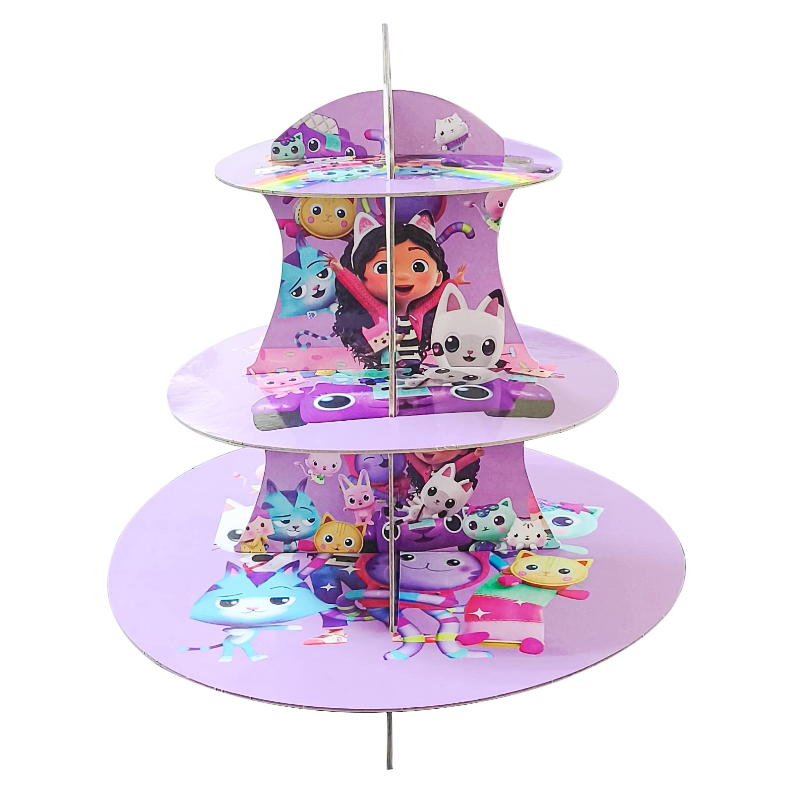 Buy Gabbys Dollhouse Cupcake Stand Gabbys Dollhouse Birthday Party