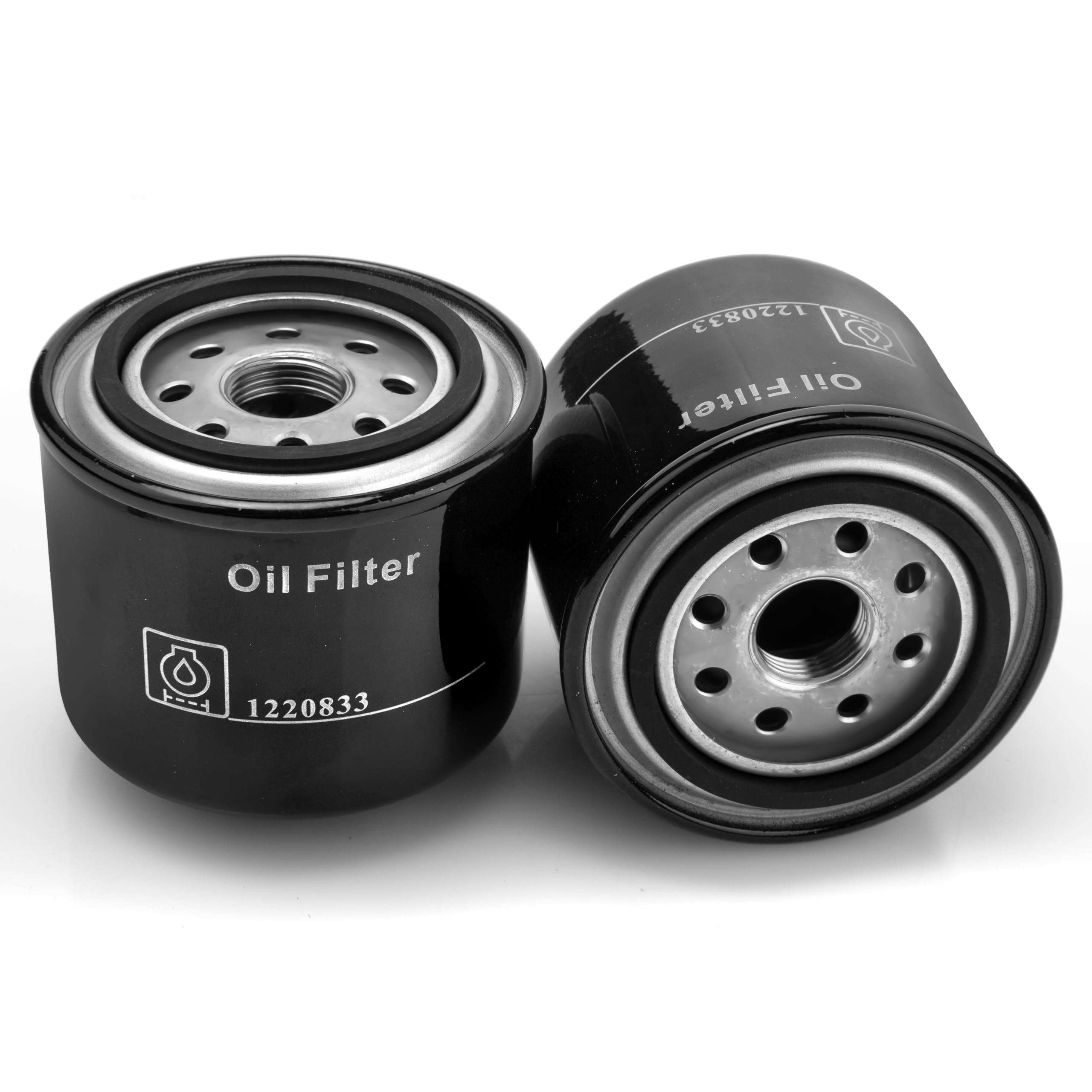 122-0833 Oil Filter, Replacement for Cummins 1220833, Compatible with Onan HDKAH,HDKAJ,HDKAK Model Generators (2 pack)