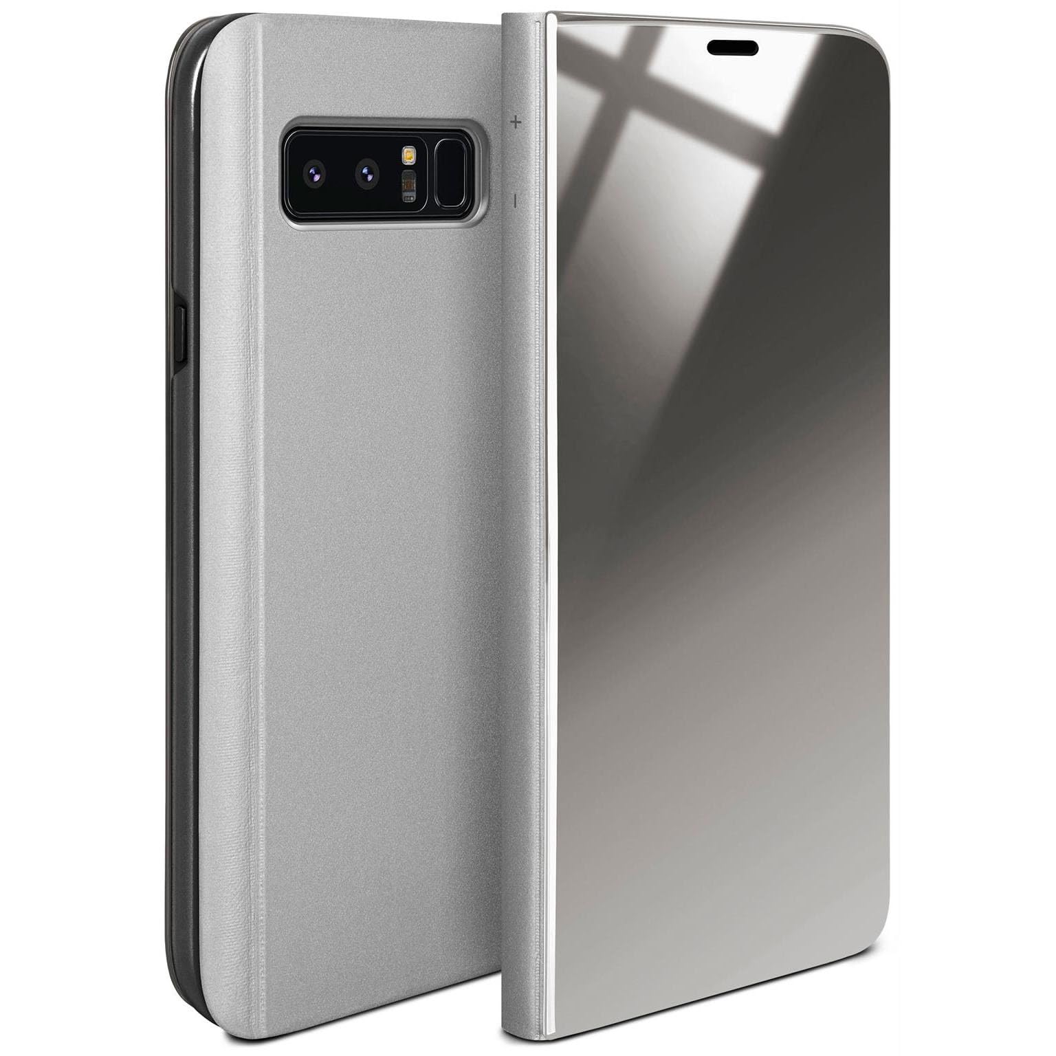 Coque fine Note 8 moex laqué argenté pour vos journées actives - 8
