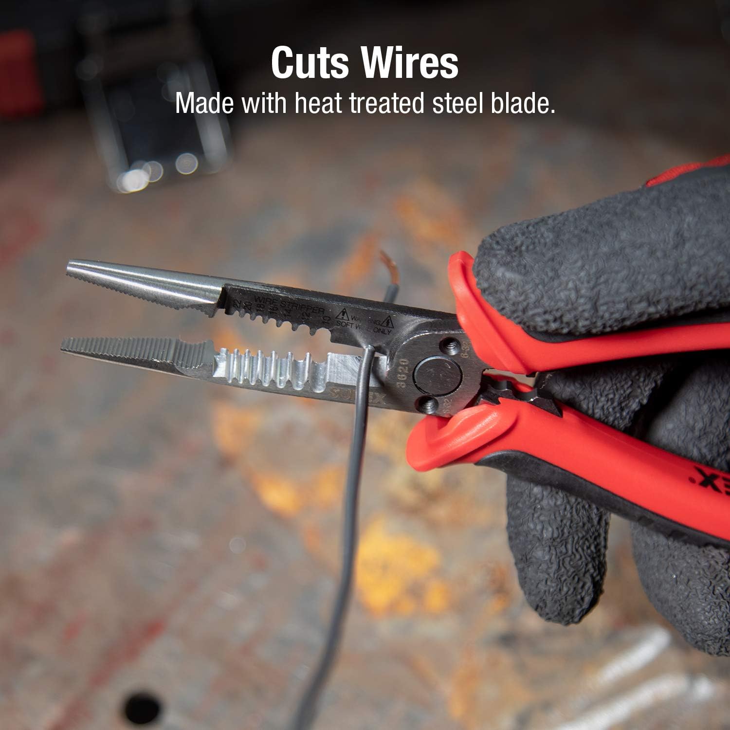 SUNEX TOOLS 3620 Needle Nose Electrician Pliers