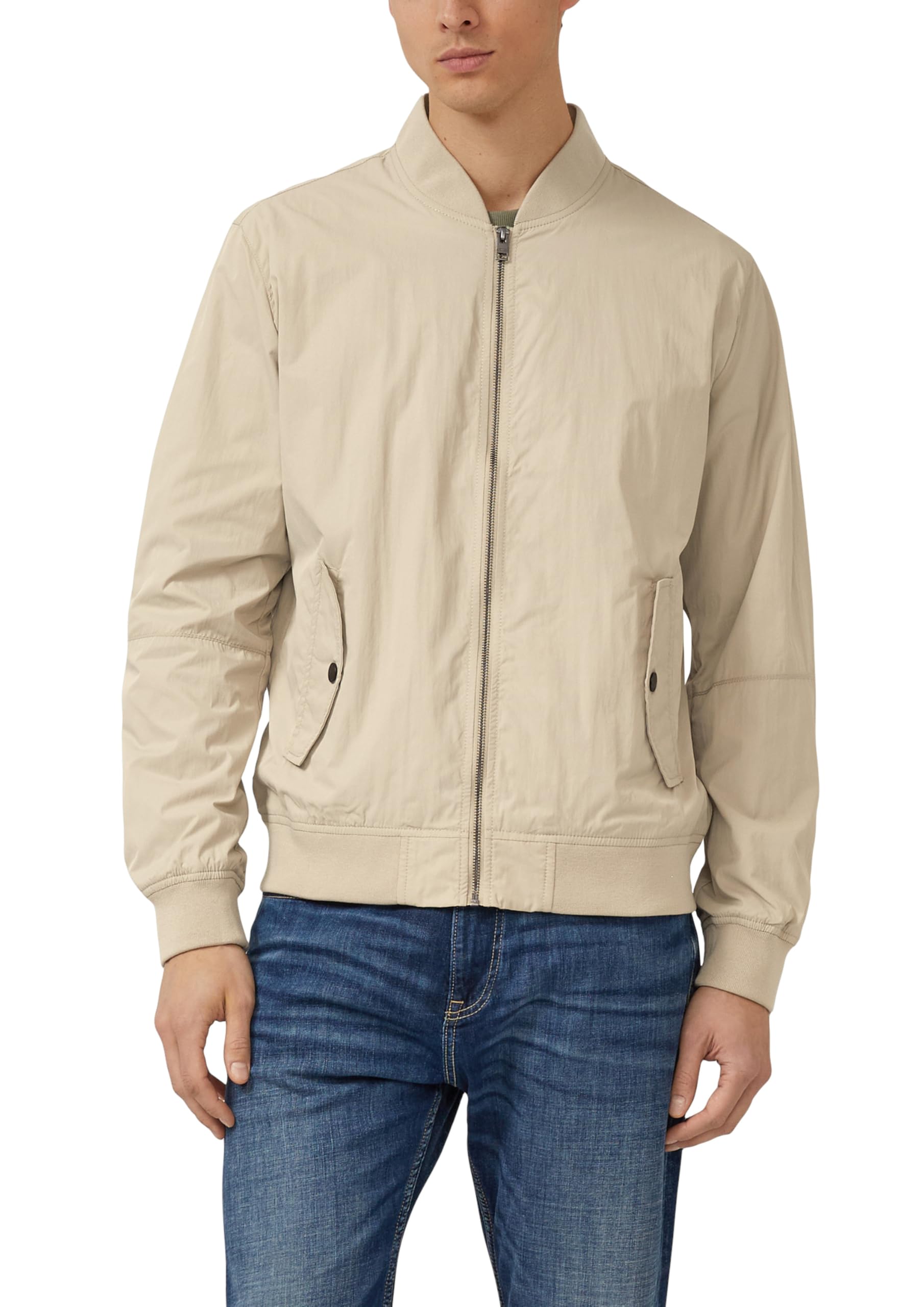 s.Oliver Leichter Blouson aus Nylon mit Pattentaschen