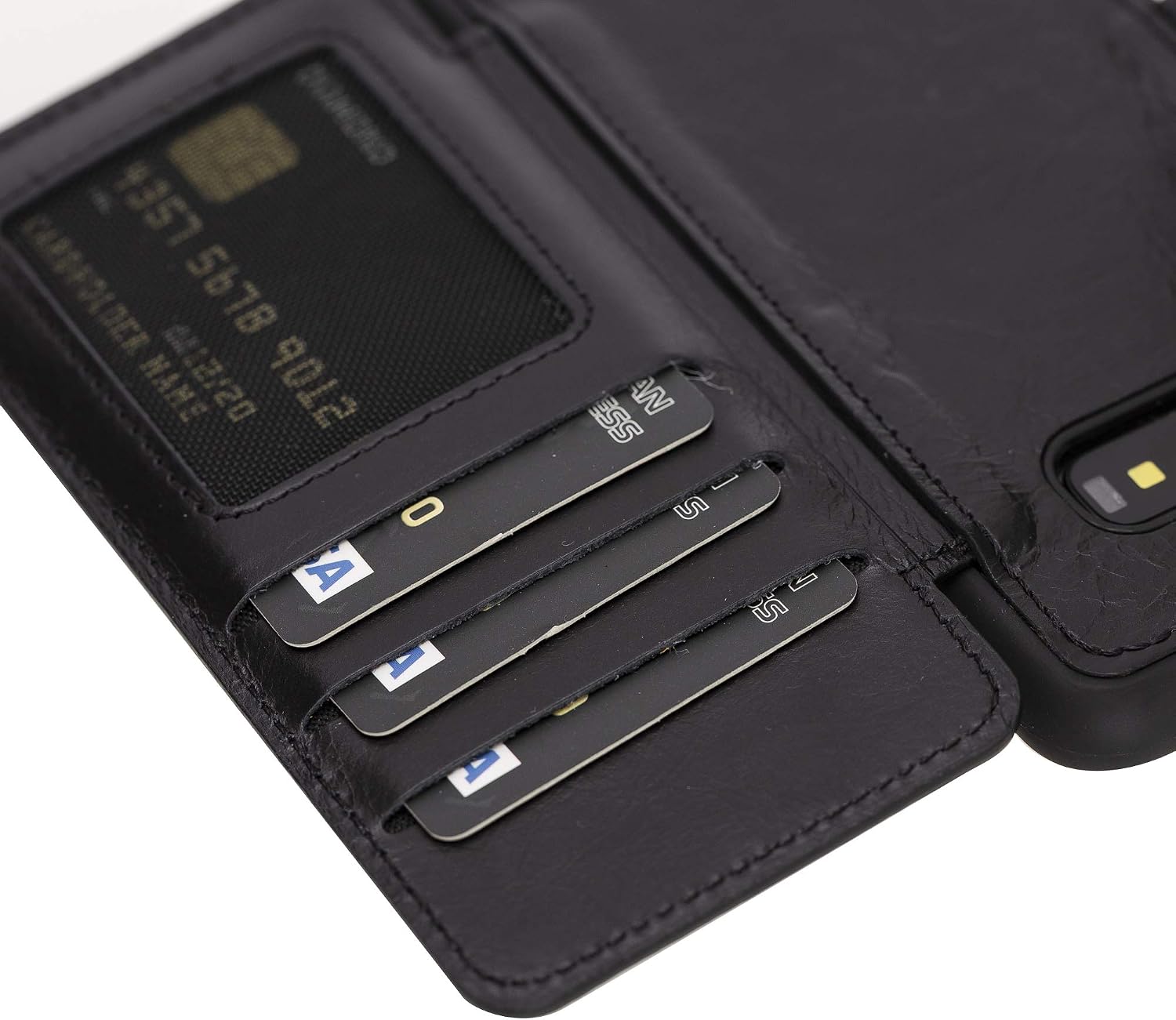 🛒 Flash Sale Venito Verona Leather Phone Case Compatible with Samsung Galaxy S10e (5.8 inch) - RFID Blocking Snap-On Flip Back Cover Slim Phone Wallet Case - Rustic Black Featured Product Venito Verona Leather Phone Case Compatible with Samsung Galaxy S10e (5.8 inch) - RFID Blocking Snap-On Flip Back Cover Slim Phone Wallet Case - Rustic Black