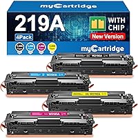 MYCARTRIDGE Ricambio per HP 219A Toner Set (Con Chip)