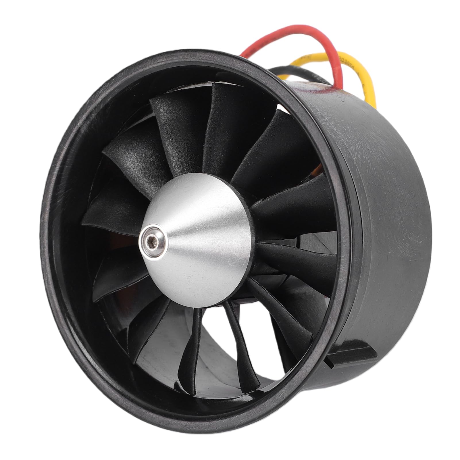 Wentylator Kanałowy RC o średnicy 64 Mm i 12 Ostrzach, żaroodporny Silnik Outrunner o Mocy 2900 KV do Poduszkowców Lotniczych