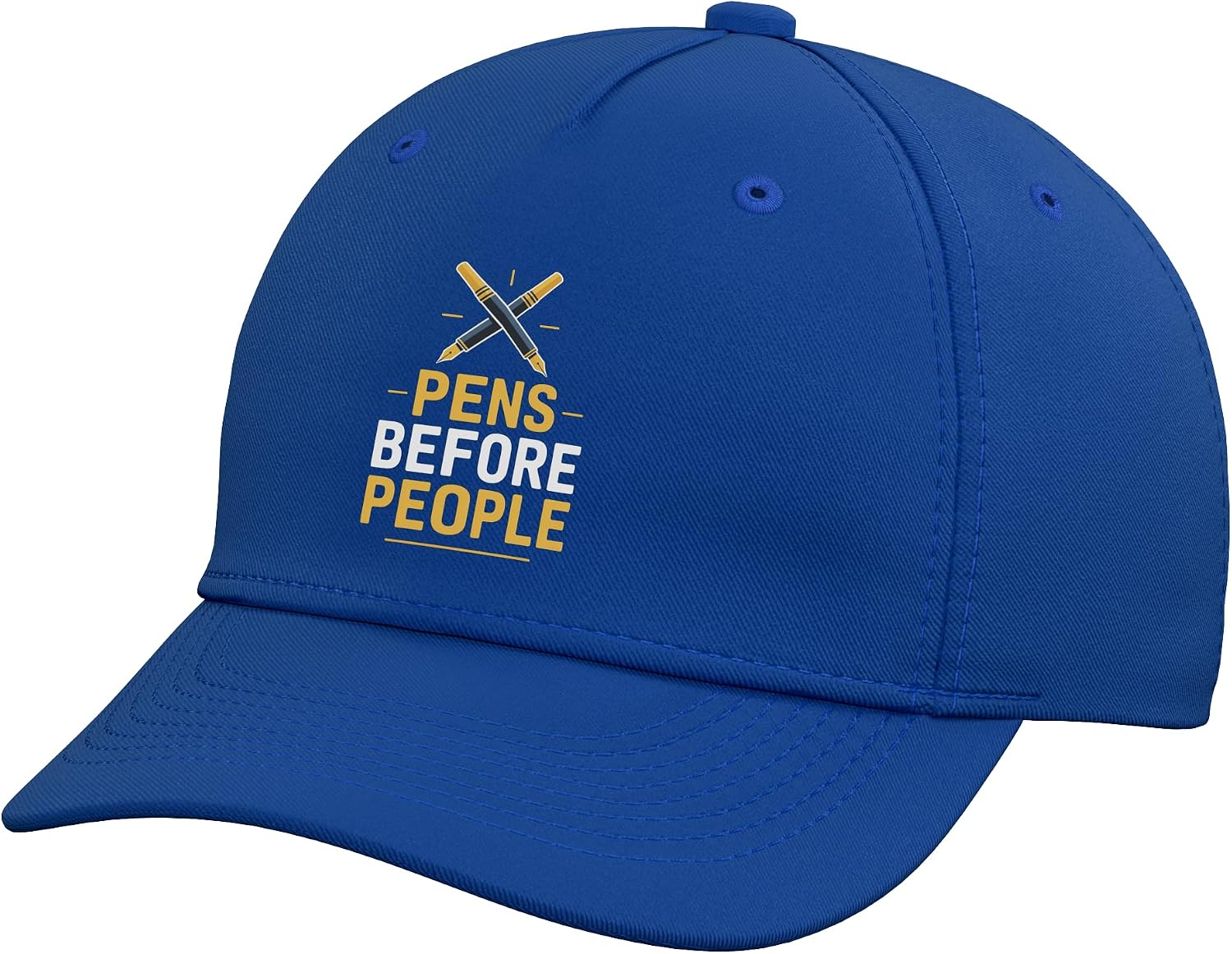 Fountain Pen Collector Stationery Lover Humor Adjustable Baseball Hat