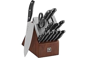 HENCKELS Block Knife Set With Self Sharpening