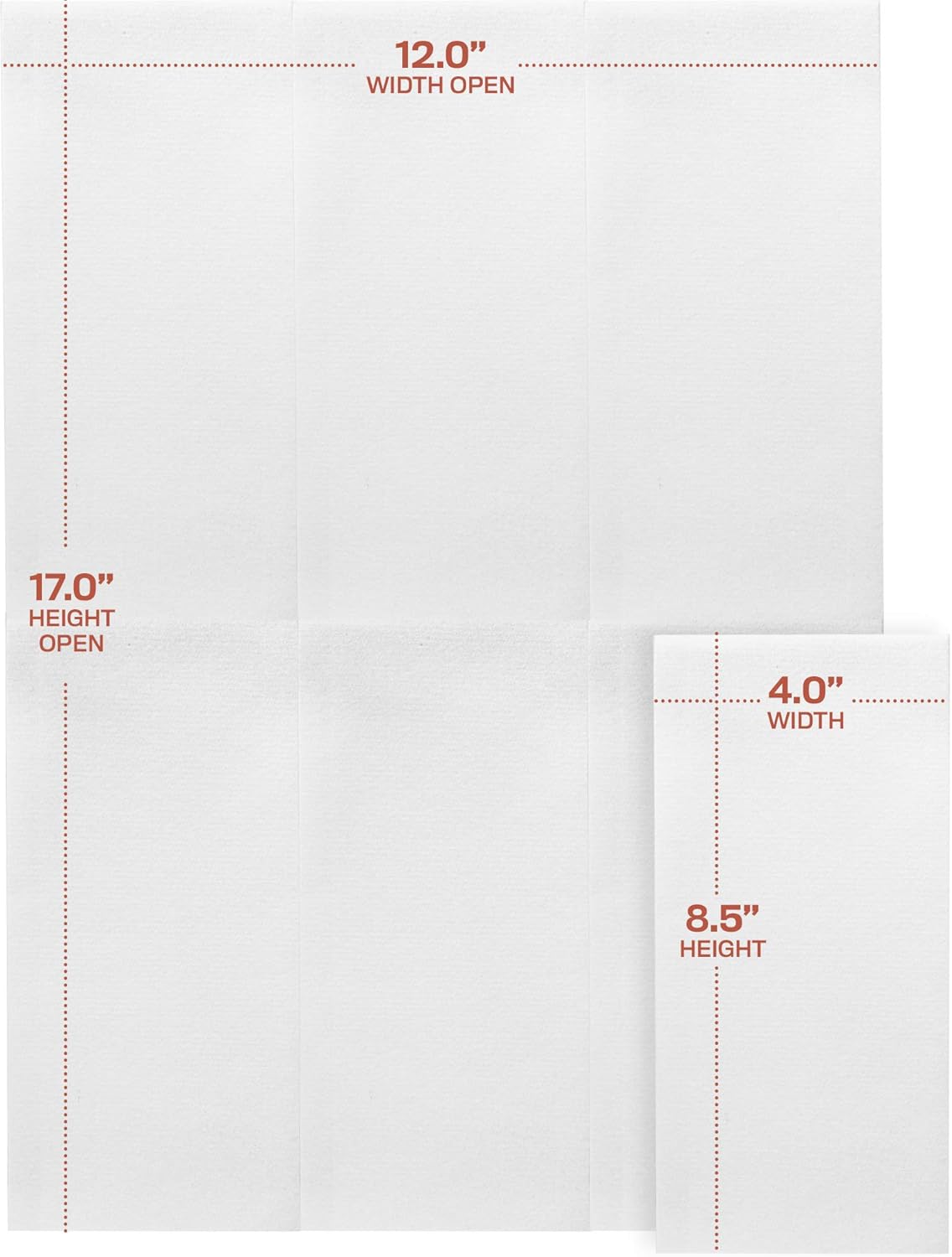 Laura Stein Linen-Feel Disposable Guest Towels (White, 200 Count) | Quality, Soft, Highly Absorbent Hand Napkins for Wedding Receptions, Restaurants, Bathrooms, Kitchens, Tables, Events & Everyday Use