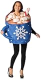 Cup of Hot Chocolate Halloween Costume Homemade Cocoa Fall Christmas Funny Dress Up Mens Womens Costumes, Adult One Size
