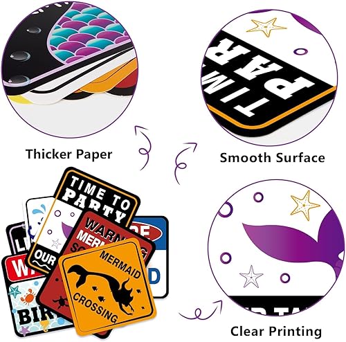 Miniatura 245 de WERNNSAI Decoraciones de fiesta de tiburón: 6 piezas divertidas de decoración de fiesta de cumpleaños de tiburón para niños y niños bajo el mar