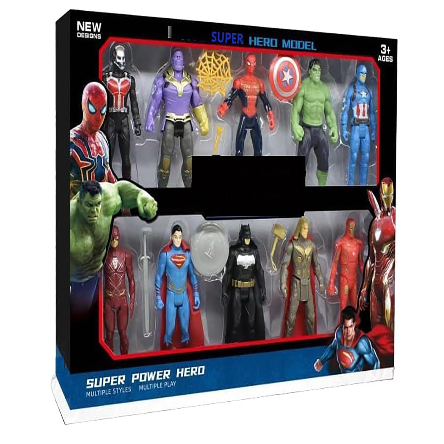 Planet of Toys Superhero Action Figure Toys Superheroes Set of 10 Figures Toy for Kids (Set of 10 Action Figures) (B0D5QC9J9Z) Amazon Price History, Amazon Price Tracker