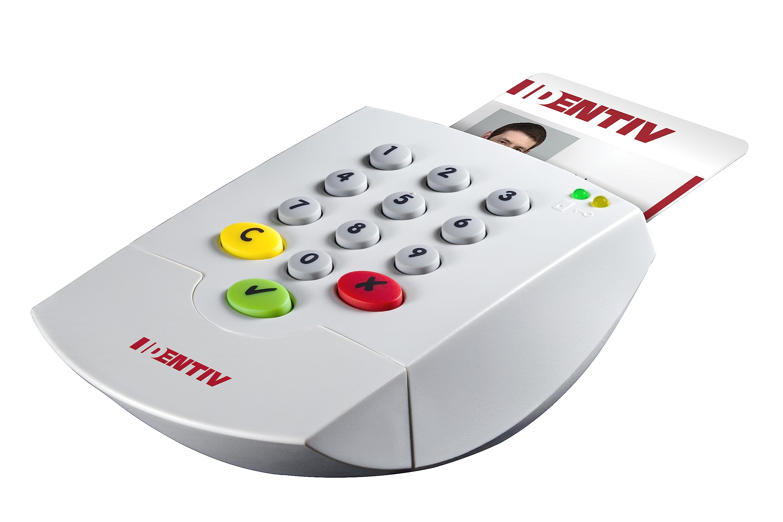 SCM SPR332 v2 USB Secure Pin Pad Kartenleser - ideal für EPA, beA | digitale Signatur oder Online-Abrechnung KV / 905127