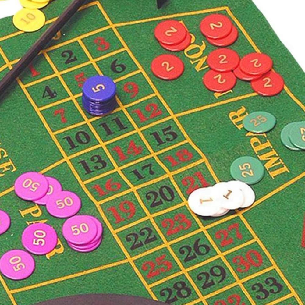 Forniture per Decorazioni per Roulette, Tavolo da Gioco Interattivo, Giradischi per Feste, Viaggi, Carnevale, Incontri per Adulti