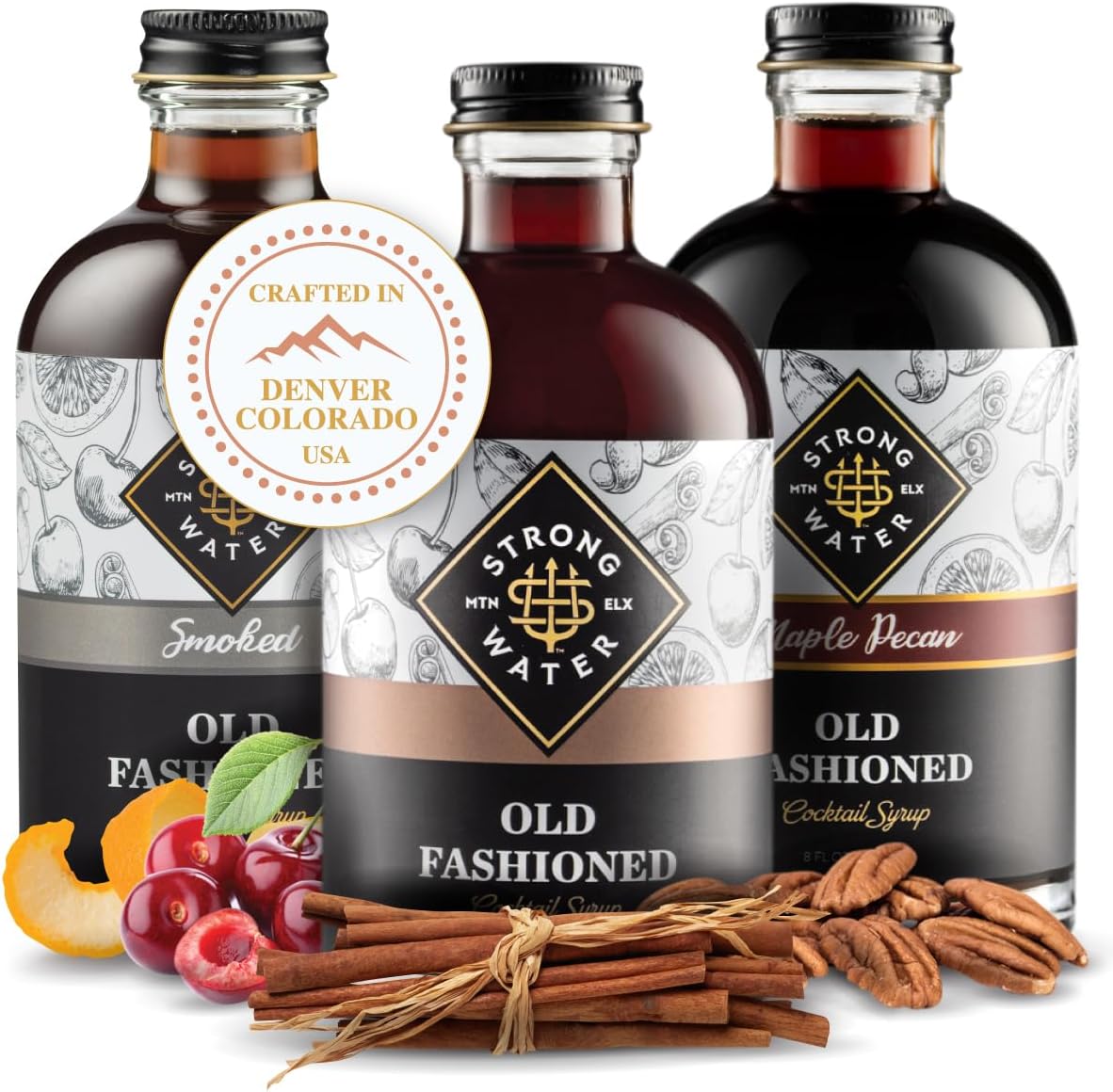 Strongwater Old Fashioned Craft Cocktail Mixer Makes 96