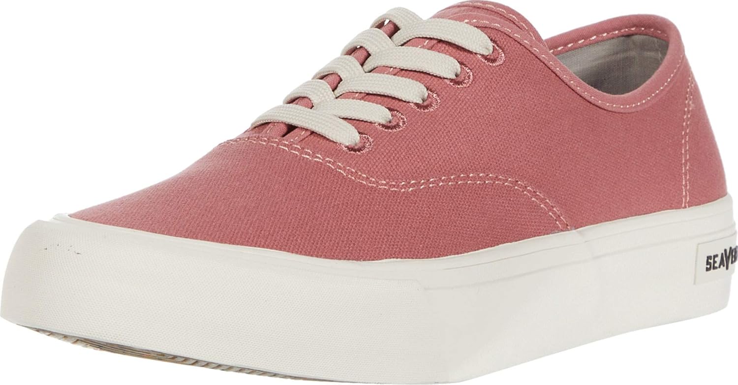 SEAVEES Men's Legend SeaChange Recycled Sneaker, Red Clay, 8