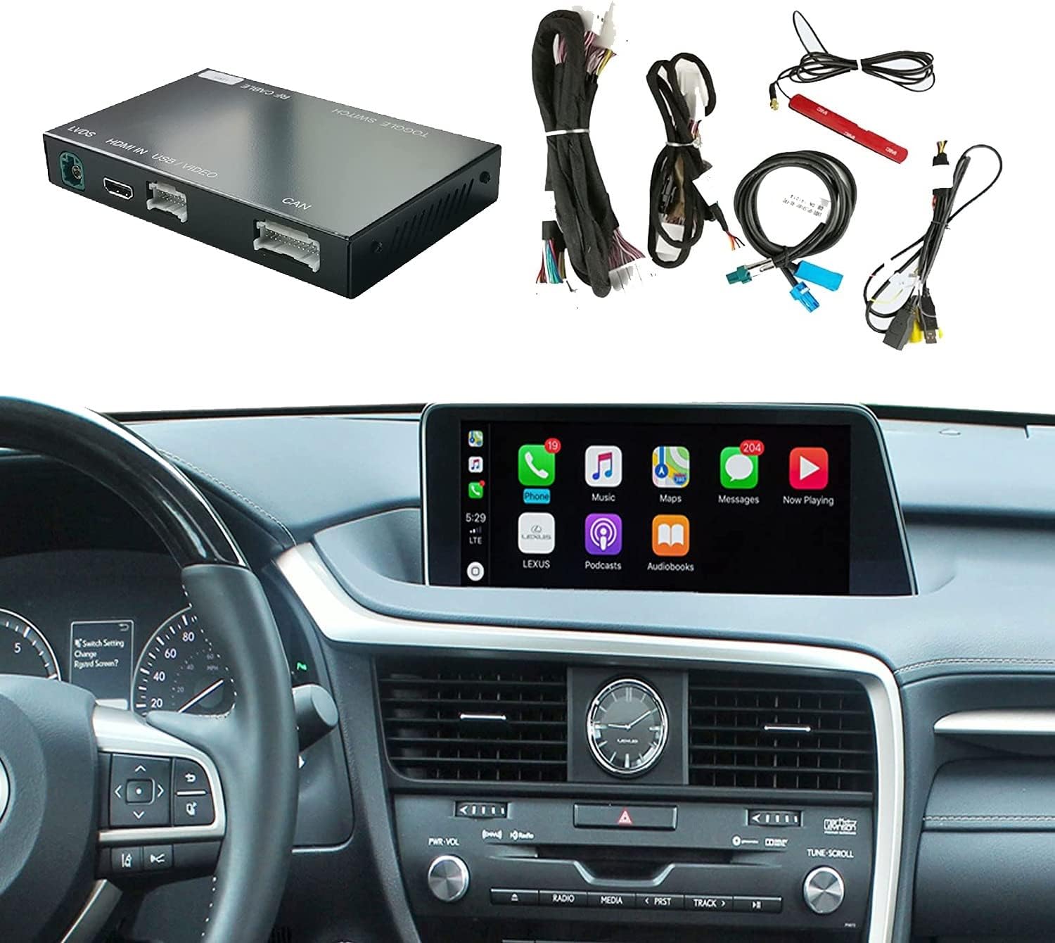 Wireless Carplay Retrofit Kit Decoder for Lexus RX Algeria Ubuy