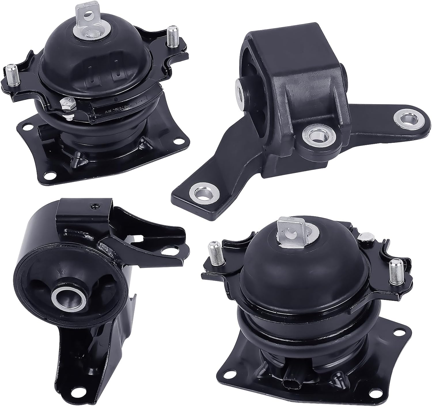 Engine Motor Mounts Set - Compatible with Honda Pilot 2009-2015 V6 3.5L Automatic Transmission, Replace# A65078 A4587 A65077 A65015