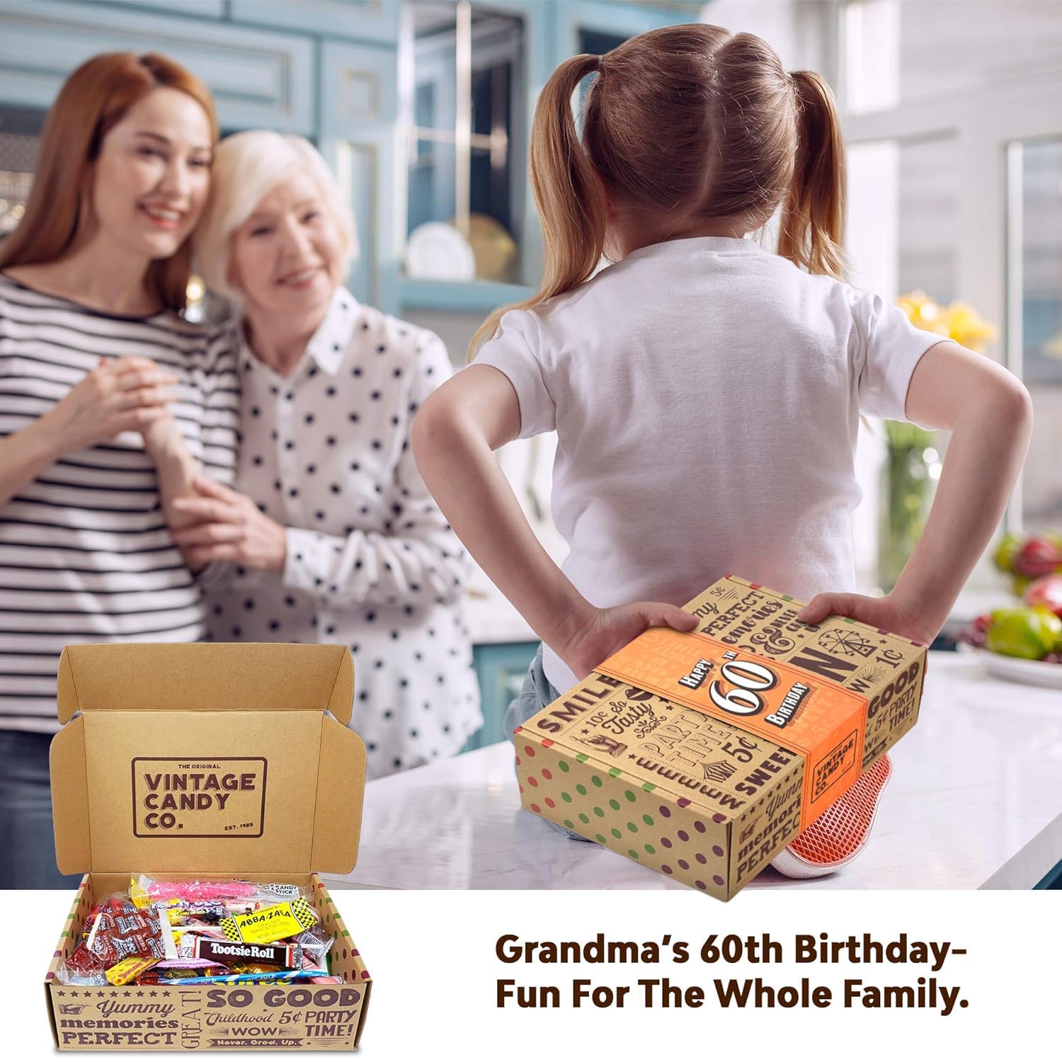 アンティーク　チョコレート　ディスプレイ　ケース　お菓子　100年　アメリカレア Vintage Candy Co. Caixas de presente retrô de aniversário