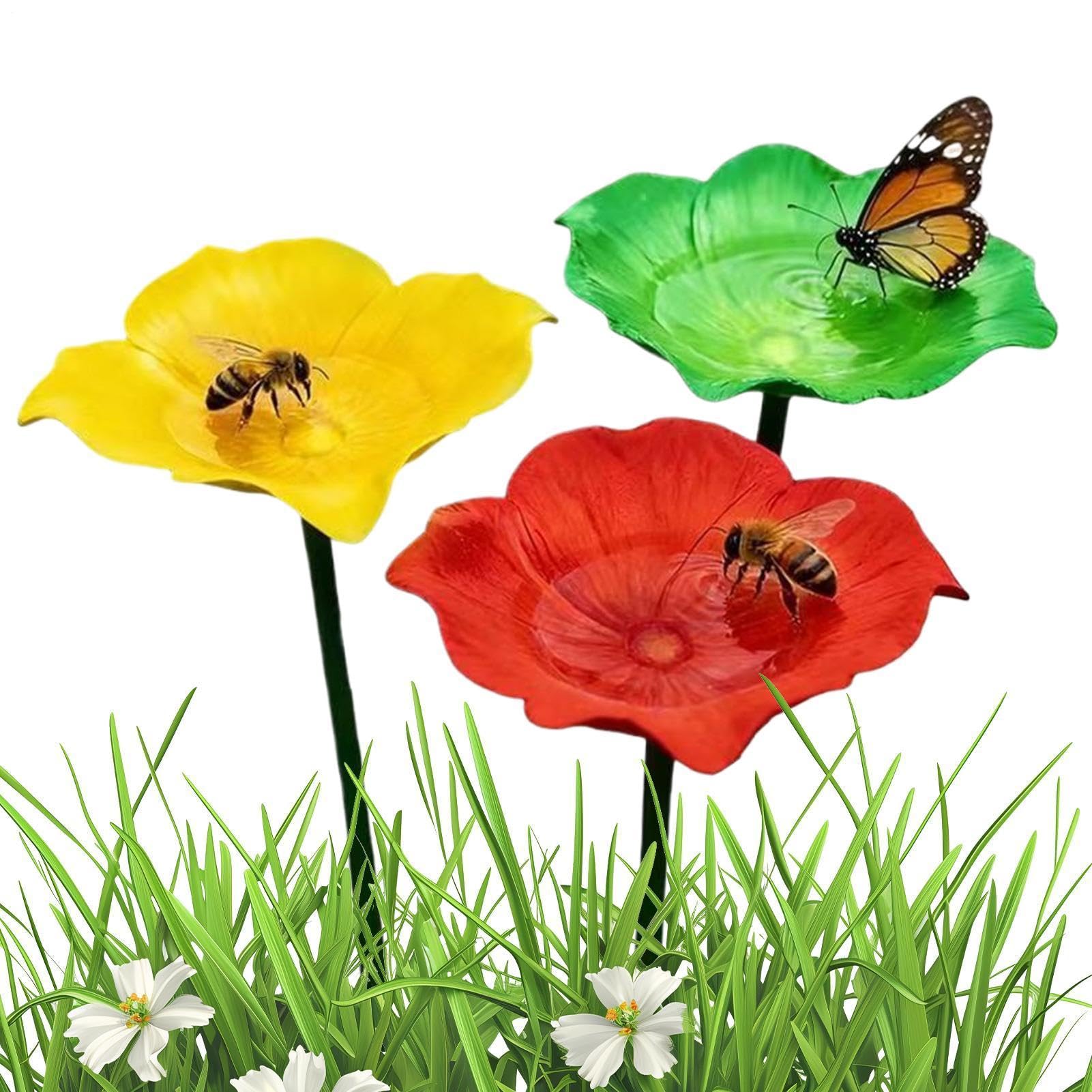 Abreuvoir à Abeilles et Papillons pour Terrasse et Cour Extérieure