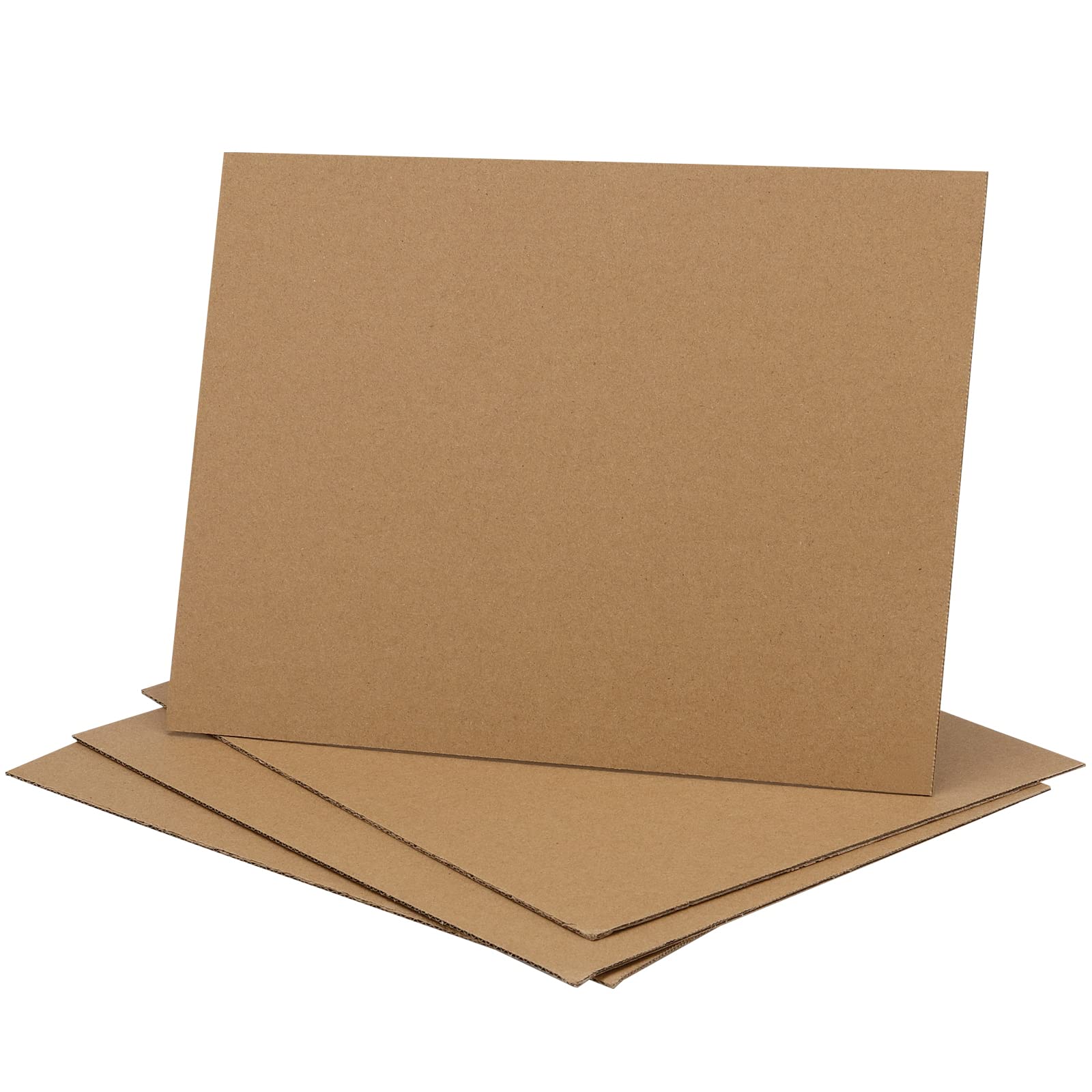 NAMYEUT 60 Pack 3mm A4 Corrugated Cardboard Sheets, Brown Flat Cardboard Sheet Pad - Image 4