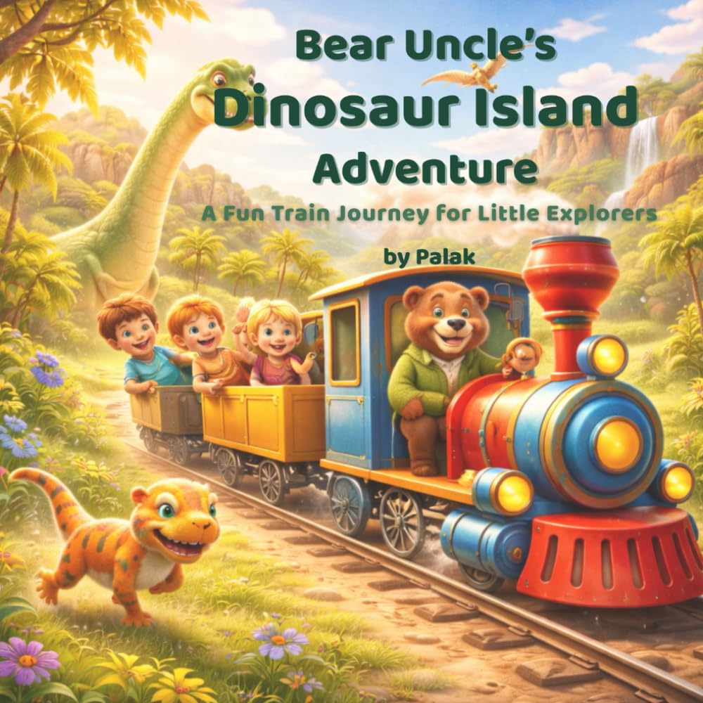 Bear Uncle’s Dinosaur Island Adventure: A Fun Train Journey for Little Explorers