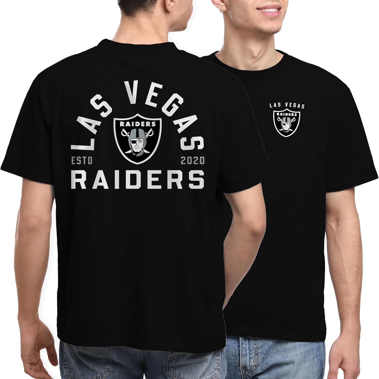 Junk Food NFL - Classic Arched - Unisex Adult Short Sleeve Fan Tee