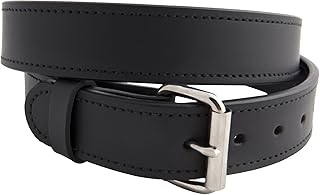 Versacarry 301/40 Extra Heavy Duty Double Ply USA Hide Leather Carry Belt, Black, Size 40
