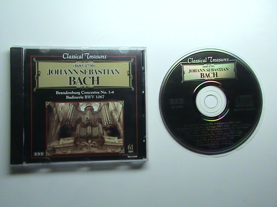 Classical Treasures: Bach [Audio CD]