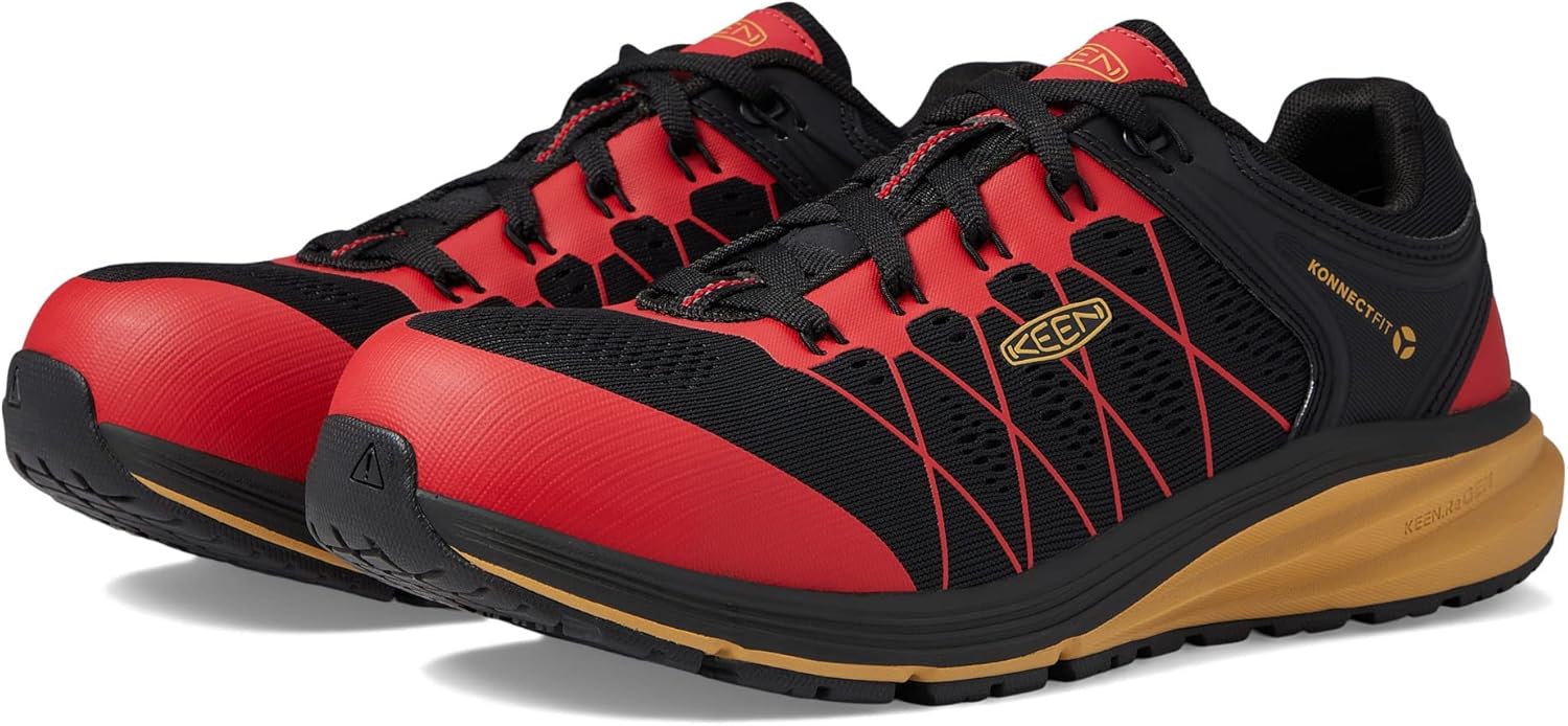 KEEN UTILITY VISTA ENERGY キーン 安全靴 26cm Amazon | KEEN Utility Vista Energy Red Carpet/Black 9 D (M) | 安全