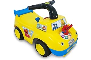 Come Along Elmo! Sesame Street School Bus Ride-On