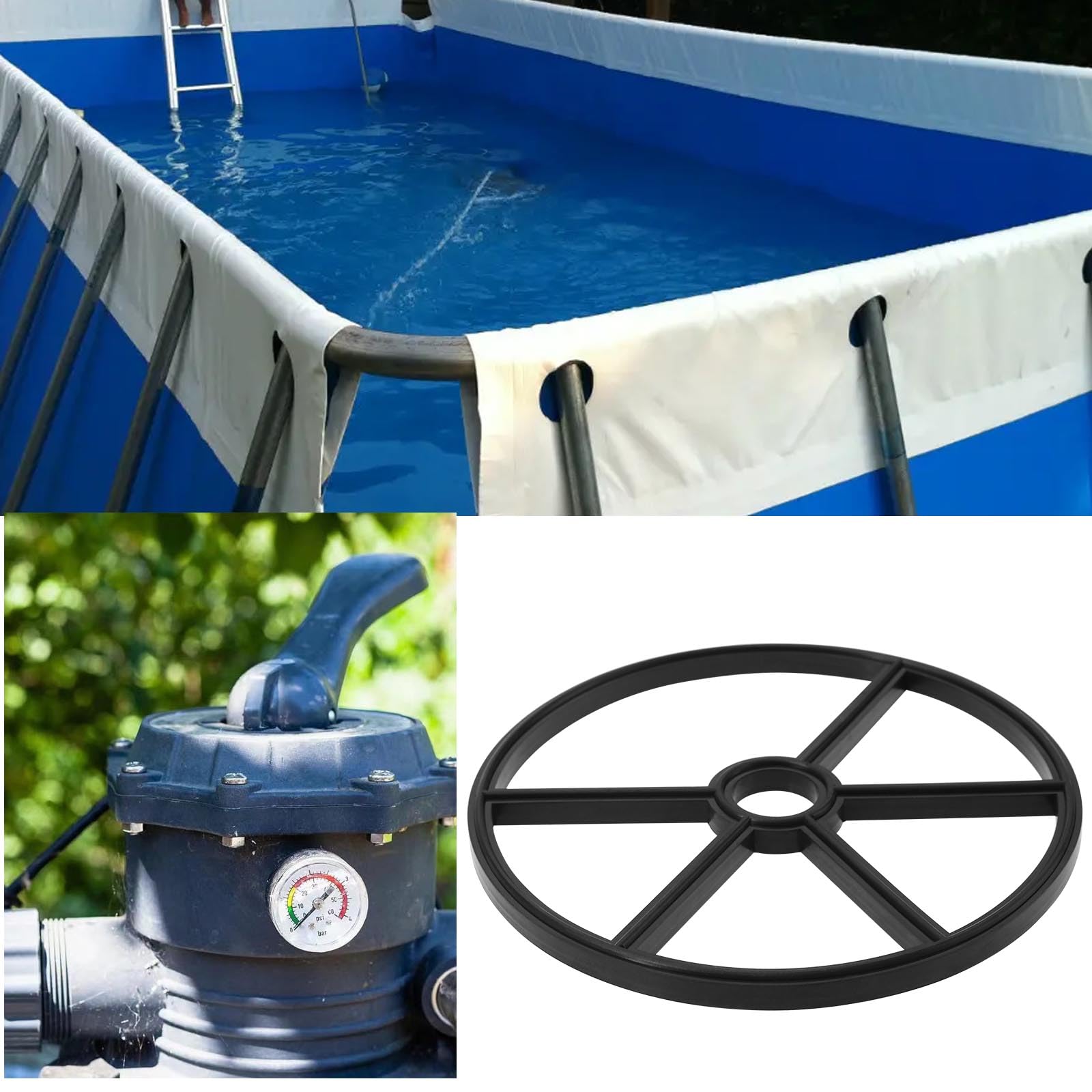 Kit di guarnizioni a ragno per filtri a sabbia per piscina Hayward