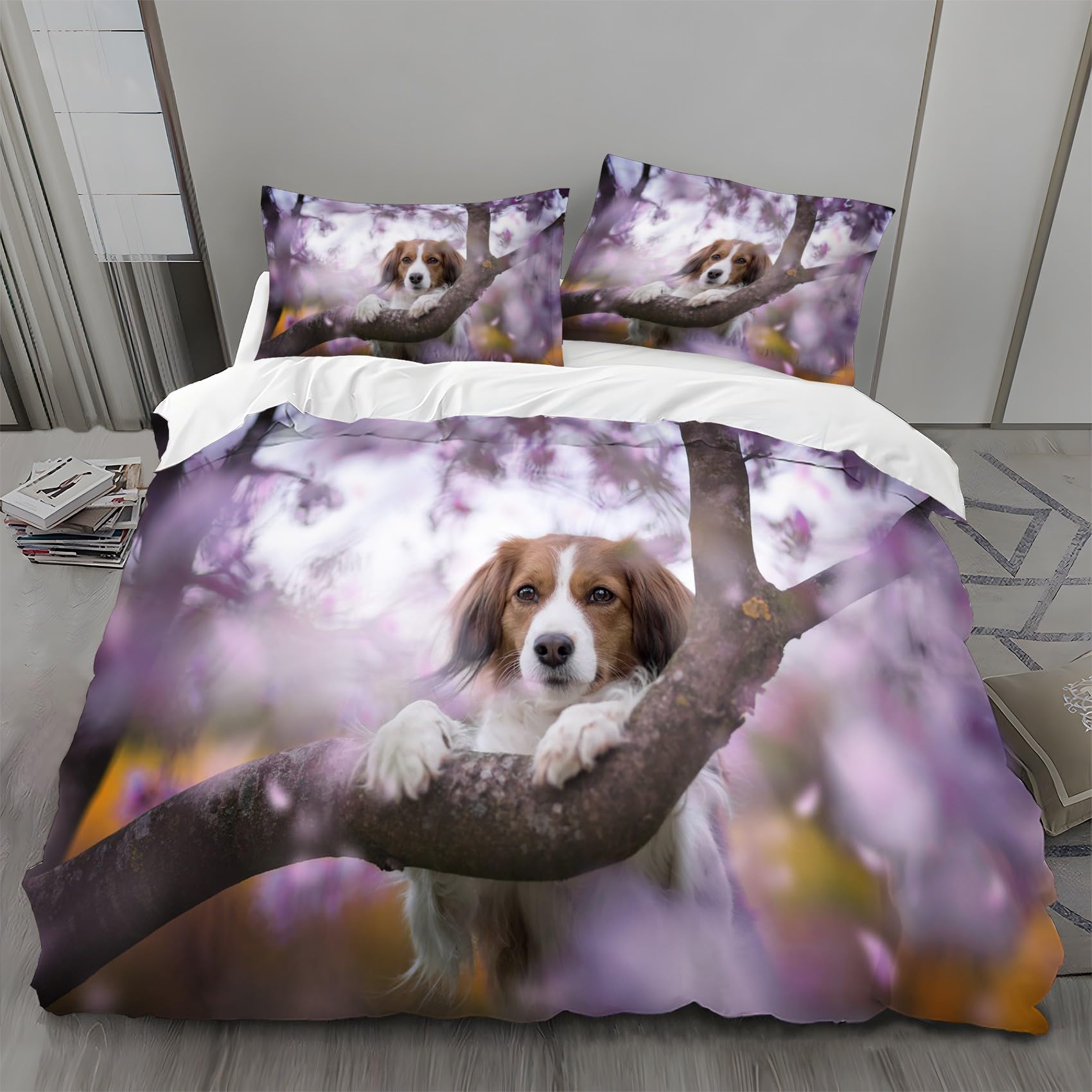 Housse de couette 200x200 Chihuahua pour une chambre pleine de tendresse