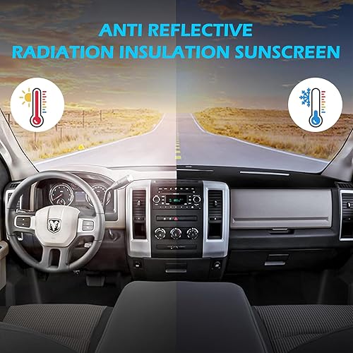 Miniatura 6 de Migaven Tapete de cubierta de salpicadero compatible con Chevrolet Silverado 1500 2500 3500 1999-2006 Avalanche Chevy Tahoe Suburban GMC Sierra