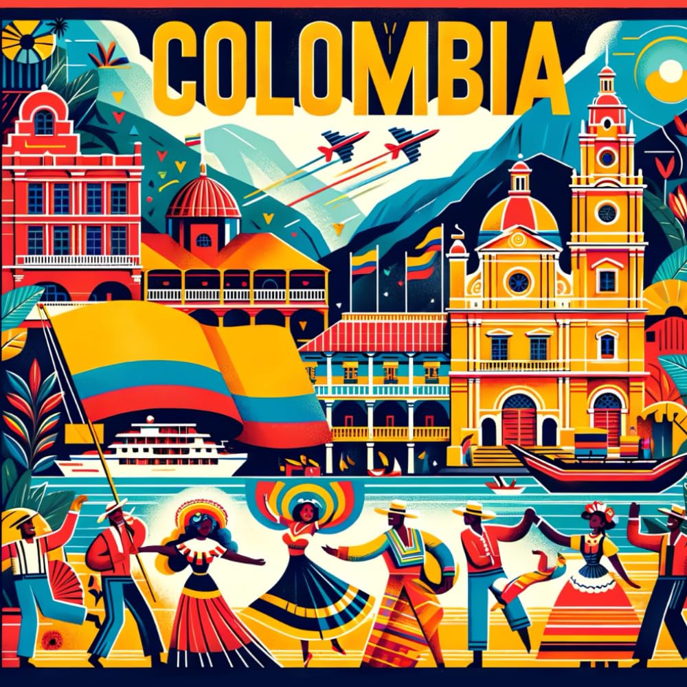 Colombia: An Illustrated Journey for Young Explorers: Discover the Rich Geography, History, and Culture of Colombia (Illustrated Countries of the World for Children)