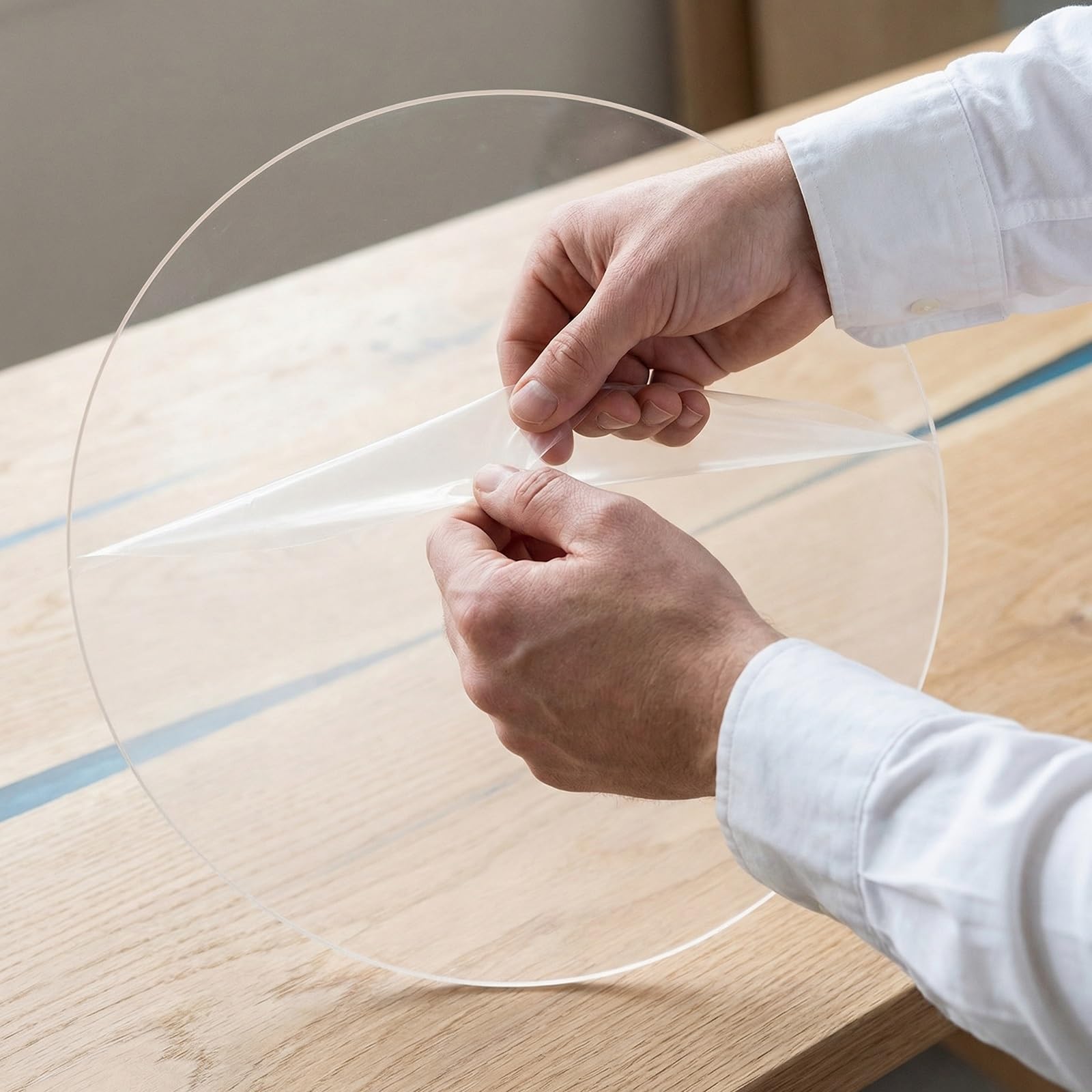 Panneau en plastique transparent pour signalisation de mariage et projets de peinture