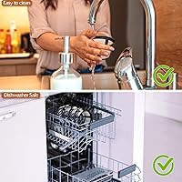 Vista 6 de Filtros de café reutilizables, 4 paquetes, 8-12 tazas, filtro de café para cesta permanente, reutilizable para Mr. Coffee, cafetera Black & Decker