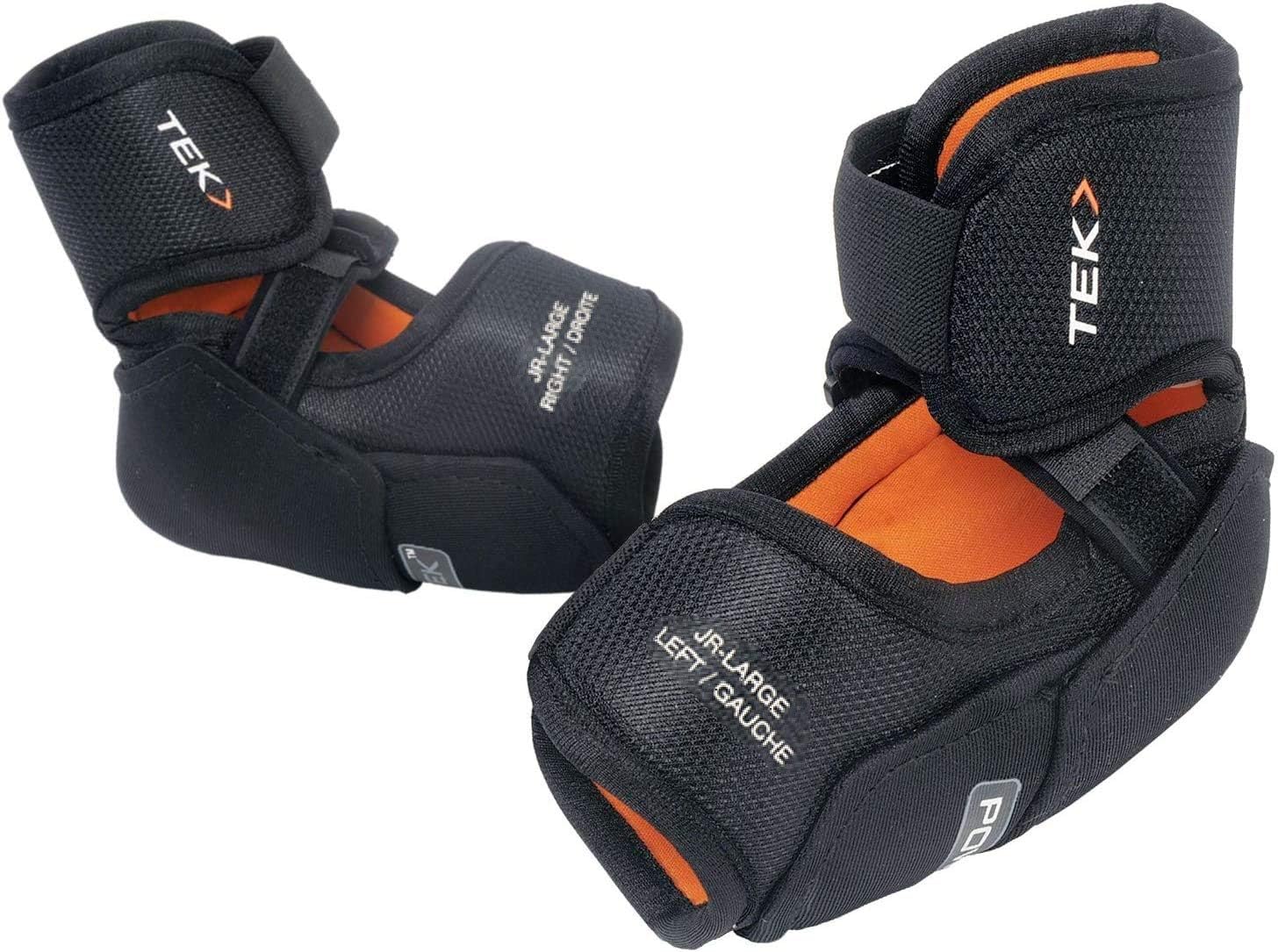 PowerTek V5.0 Tek Hockey Hard Elbow Pads : Sports & Outdoors