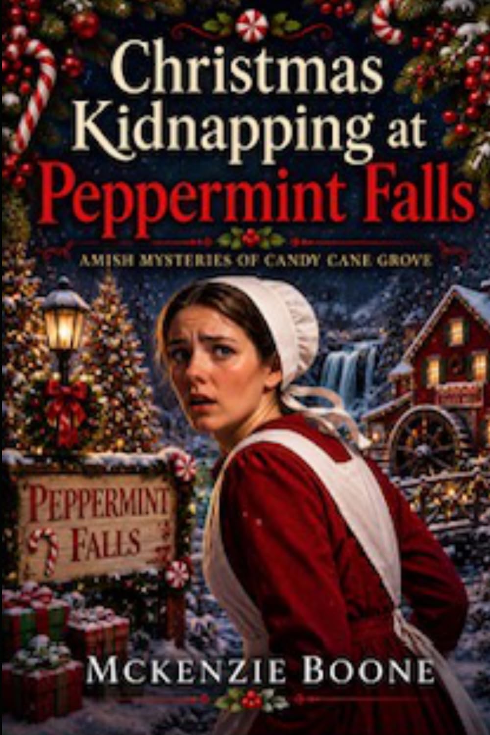 Christmas Kidnapping at Peppermint Falls (Amish Mysteries of Candy Cane Grove)