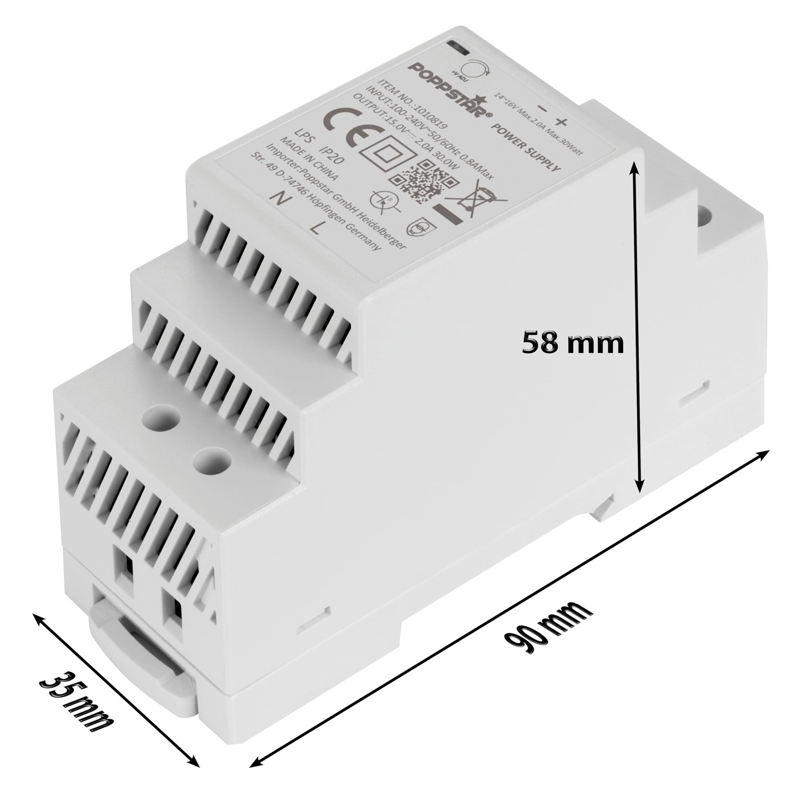 Alimentatore 220V A 12V 15W Per Barra DIN - Usato Per Campanelli, Citofoni, Impianti Industriali - Foto 8