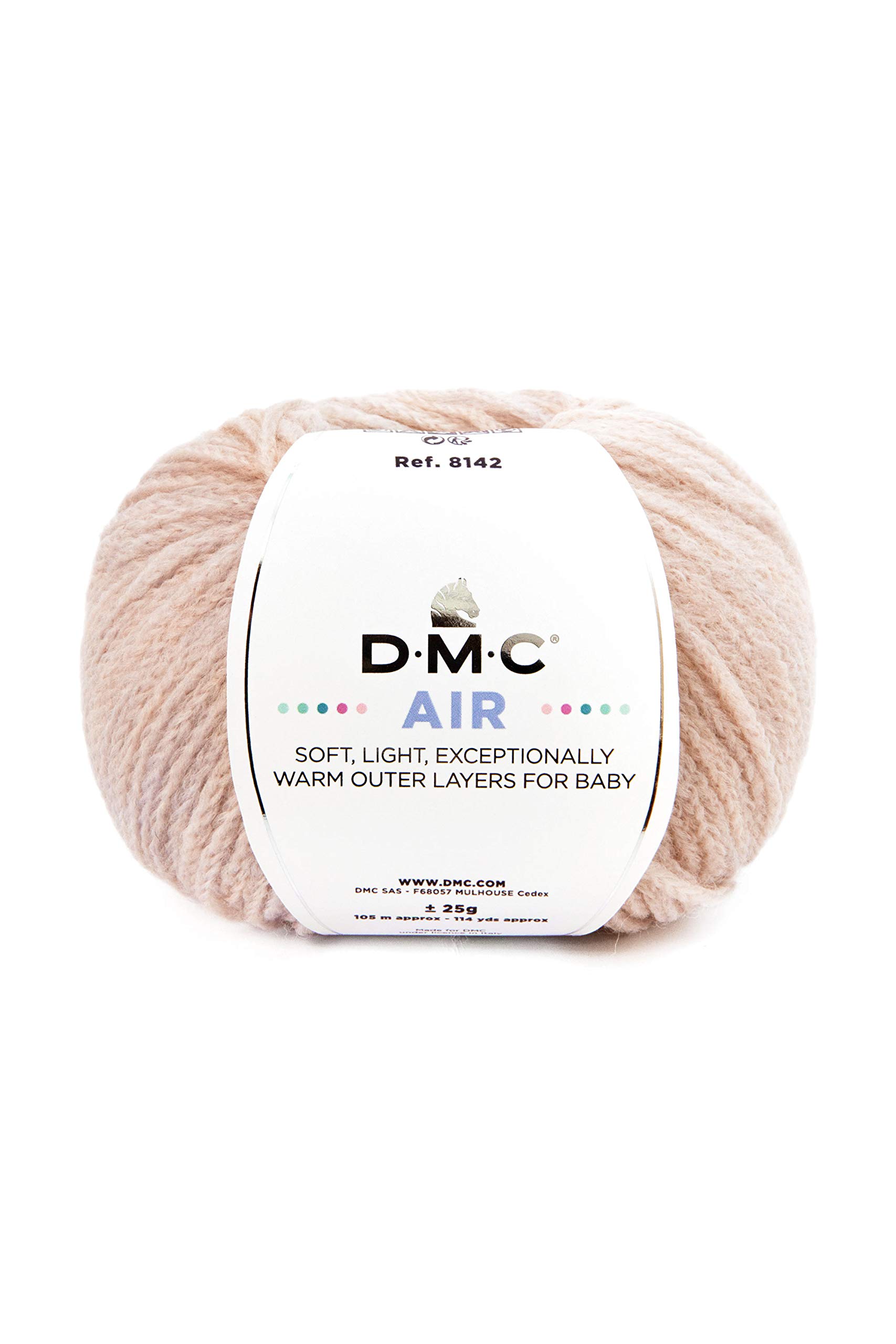 DMC Lana Air 10 Gomitoli da 25 g Baby Merino Extrafine col 857
