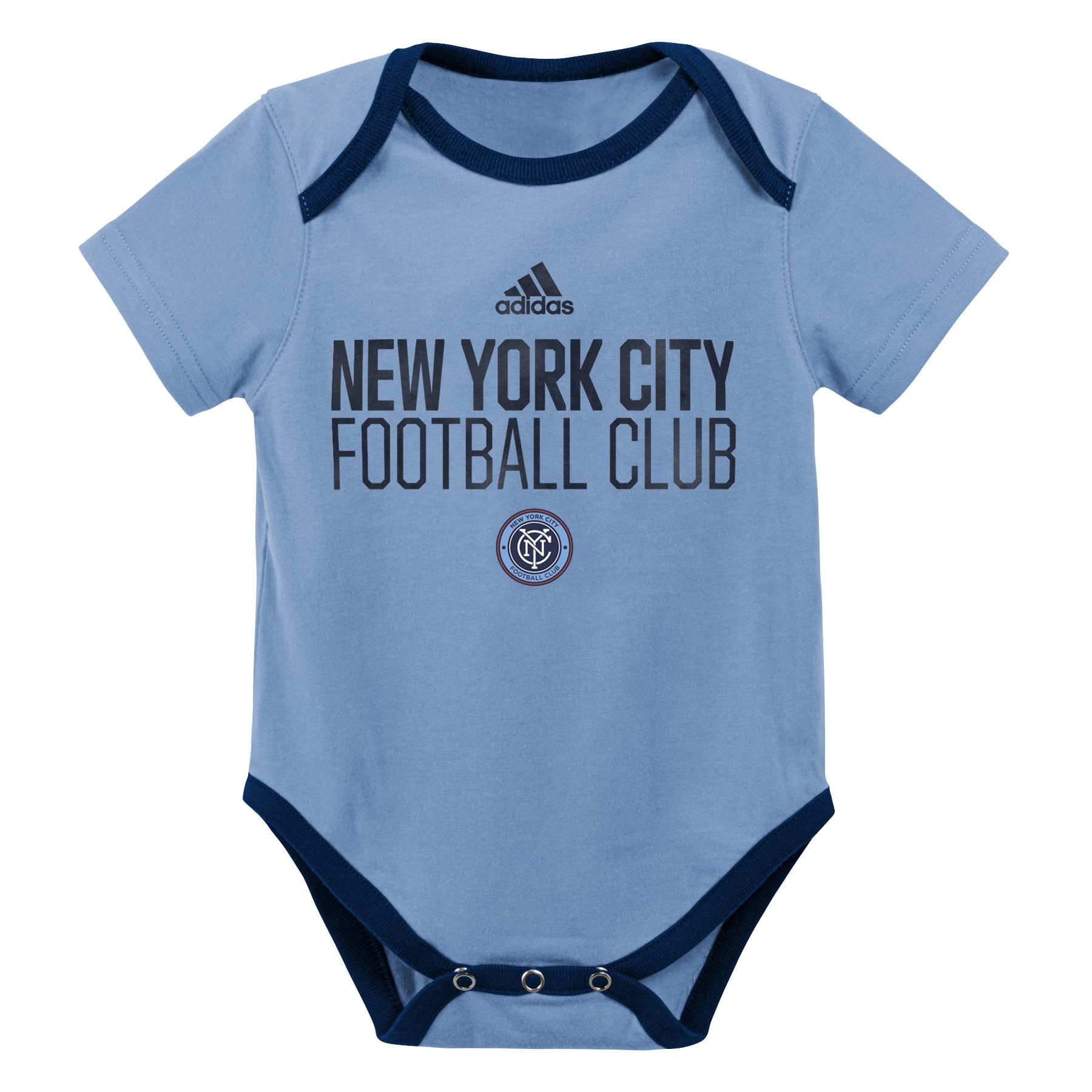 adidas MLS Infant (12M-24M) Creeper & Shorts Set, New York City FC 24M